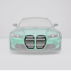 BMW M3 Touring Carbon Fiber Front Grill