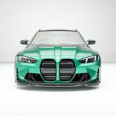 زخرفة أمامية من ألياف الكربون لسيارة BMW M3 G81