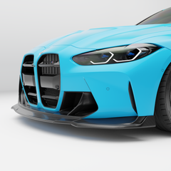 زخرفة أمامية من ألياف الكربون لسيارة BMW M4 G82
