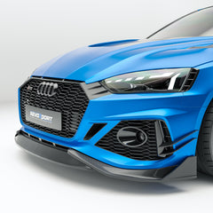 Alerón Delantero de Fibra de Carbono para Audi RS5 B9.5 Facelift Sportback