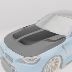 BMW M2 G87 カーボンファイバーフード