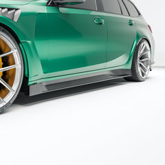 BMW M3 G81 Carbon Fiber Side Skirts