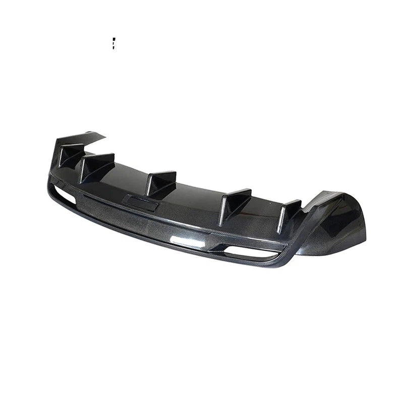 Carbon Fiber Rear Bumper Diffuser for Tesla Model X P90 75D P100 2016-2018 RZ Style