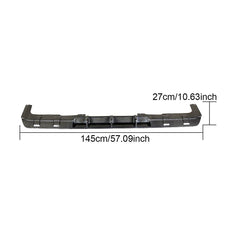 Carbon Fiber W463 G63 Rear Bumper Lip for Mercedes Benz G500 G550 G55 G63 AMG 2018 2019