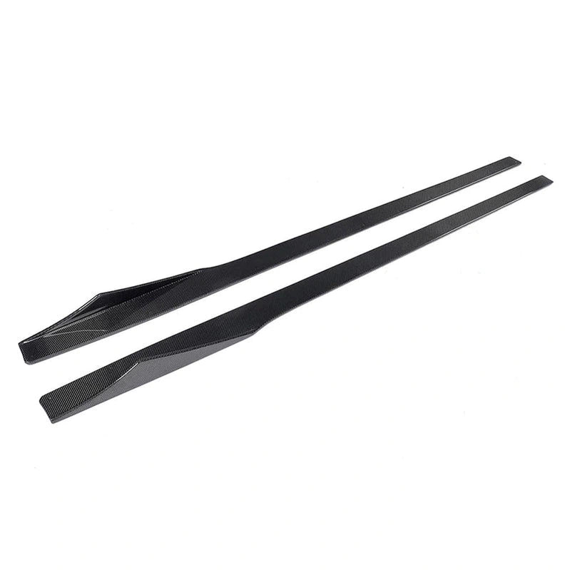 Carbon Fiber Car Side Skirts Lip Extension Apron for BMW 2Series F87 M2 Base Coupe 2-Door 2016 2017