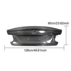 For BMW F22 F87 M2 Base Coupe M Sport 2Door 2014 - 2018 Carbon Fiber Rear Trunk Spoiler Boot Wing Lip