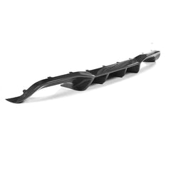 Rear Diffuser Lip Spoiler Bumper Guard for BMW F87 M2 Base Coupe 2 Door 2016 2017 Carbon Fiber / FRP