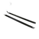 Carbon Fiber Auto Car Side Skirts for Tesla Model 3 Sedan 4-Door 2017-2019