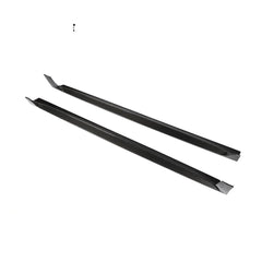 Carbon Fiber Auto Car Side Skirts for Tesla Model 3 Sedan 4-Door 2017-2019