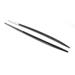 Carbon Fiber / FRP Side Skirts Extension Lips for Alfa Romeo Giulia Base Sedan and Sport 4-Door 2015 - 2017