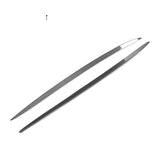 Carbon Fiber / FRP Side Skirts Extension Lips for Alfa Romeo Giulia Base Sedan and Sport 4-Door 2015 - 2017