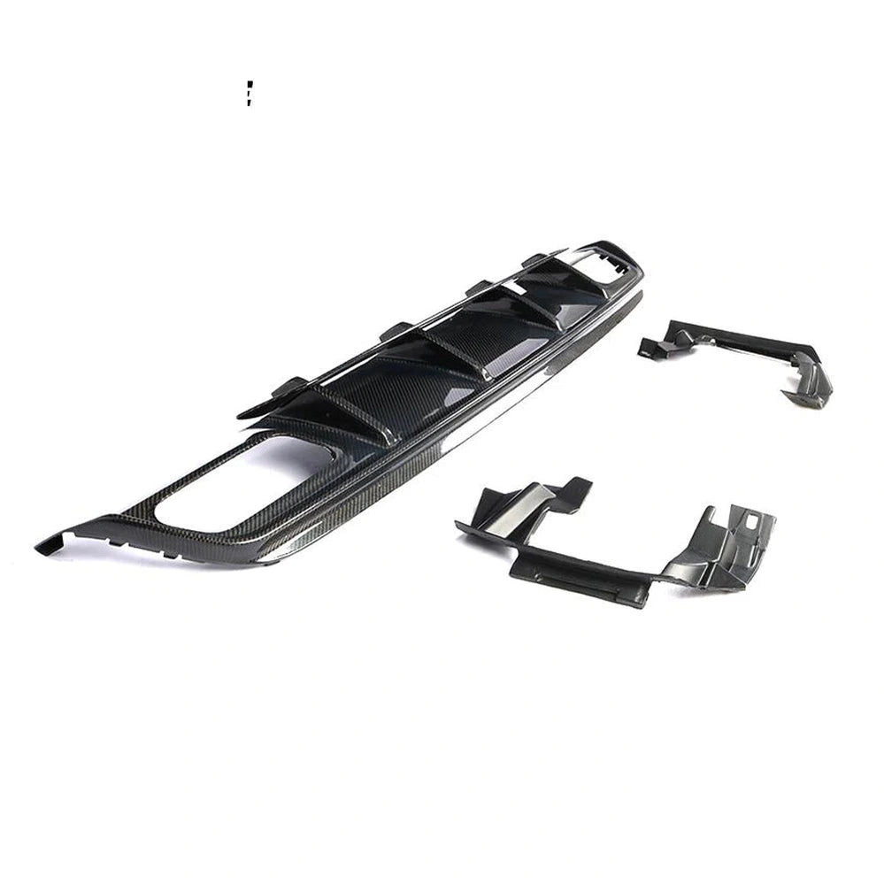 A45 Carbon Fiber Rear Diffuser Spoiler for Mercedes Benz W176 A250 2013 - 2018