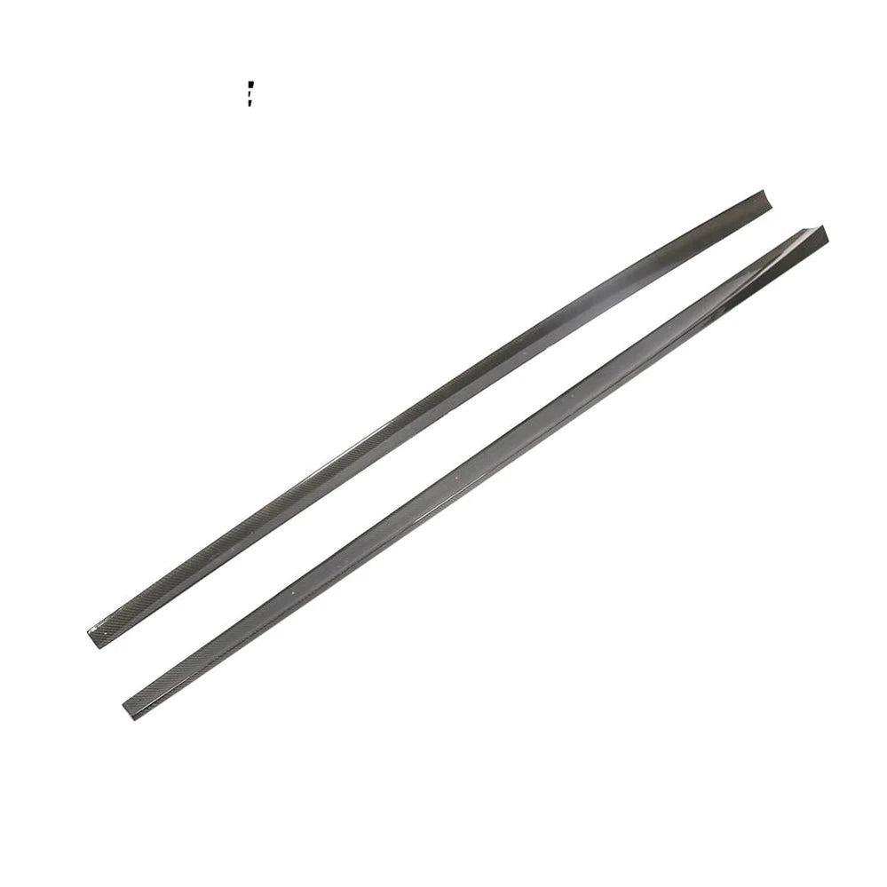 Carbon Fiber E300 Sport Side Skirts Extension for Mercedes Benz C238 E200 E400 E500 2-Door 17-18