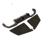 Forged Composite Diffuser for BMW F87 M2 2016 2017 2018 3pcs Style Carbon Fiber Rear Bumper Lip Spoiler