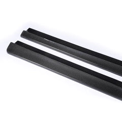 Carbon Fiber / FRP Side Skirts Apron Extension Lip Body Kits for Mercedes-Benz C-Class W204 C63 AMG 4 Door 2012 2013 2014