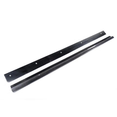 Carbon Fiber / FRP Side Skirts Apron Extension Lip Body Kits for Mercedes-Benz C-Class W204 C63 AMG 4 Door 2012 2013 2014