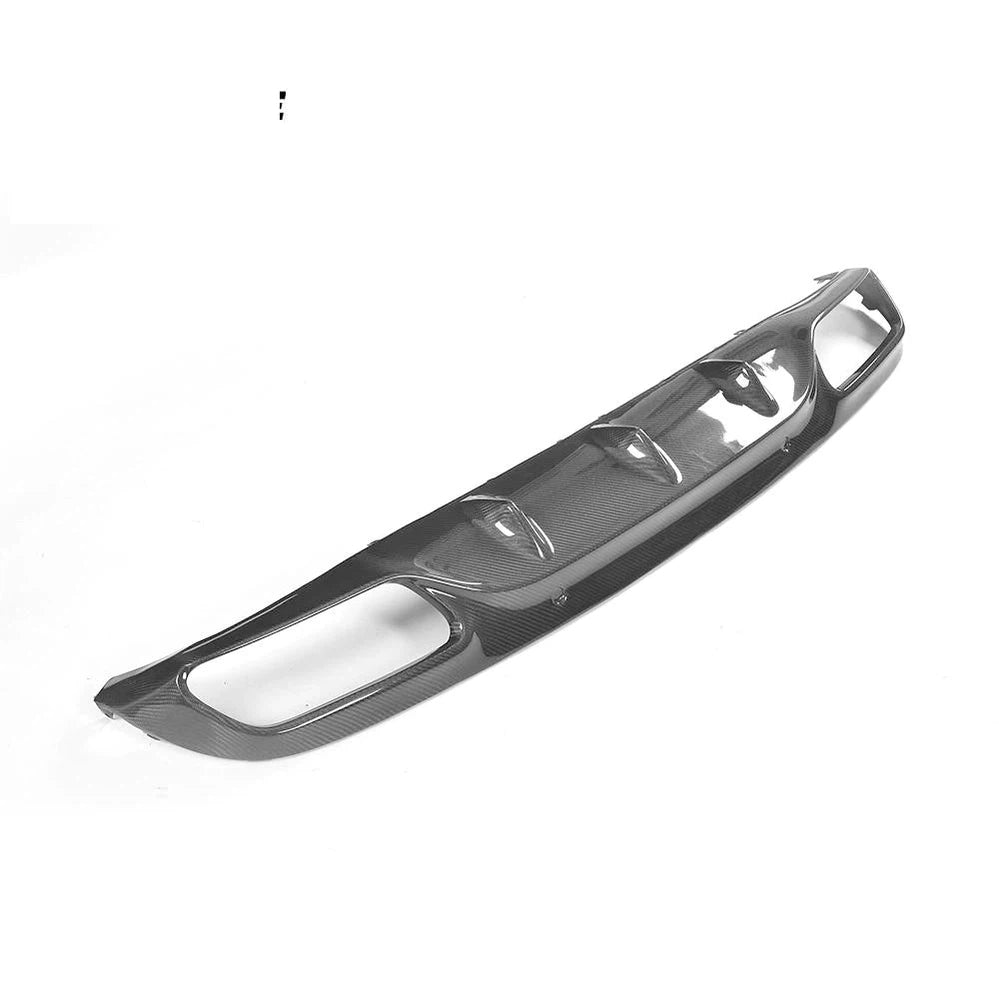 C Class Carbon Fiber Rear Bumper Diffuser Lip Spoiler for Mercedes-Benz W205 C205 C63 AMG Coupe Convertible 2015 - 2019