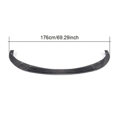 Carbon Fiber Front Bumper Lip Splitters Apron for Infiniti Q50 Standard Sedan 4-Door 2013 - 2017