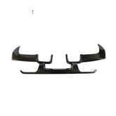3pcs Carbon Fiber Bumper Diffuser for Mercedes Benz V class V250 Vito Standard 16-18