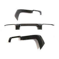3pcs Carbon Fiber Bumper Diffuser for Mercedes Benz V class V250 Vito Standard 16-18