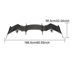 For Chevrolet Camaro Coupe 2016 2017 2018 Carbon Fiber Rear Trunk Spoiler Vulture Iris Sytle Customized Boot Lip Wing