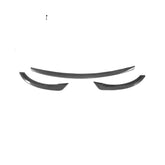 3PCS/SET Carbon Fiber Front Lip for Mercedes Benz E-Class W213 E43 Sport Sedan 17-18