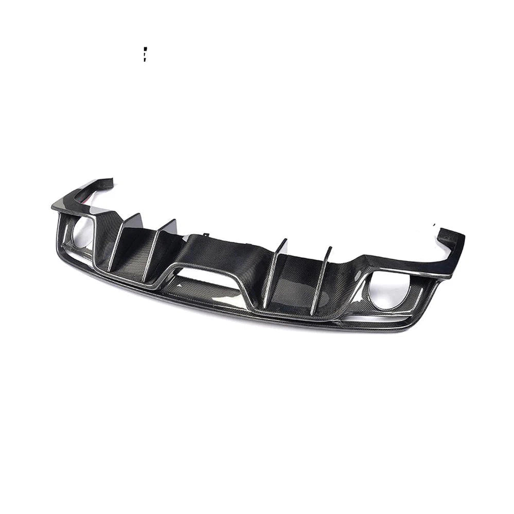 Carbon Fiber Rear Bumper Diffuser for Ford Mustang GT Coupe 2-Door 2015-2017