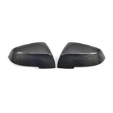 Car-Styling Carbon Fiber Side Mirror Rearreview Cover Caps for BMW 1Series E87 F20 F30 F35 2011UP