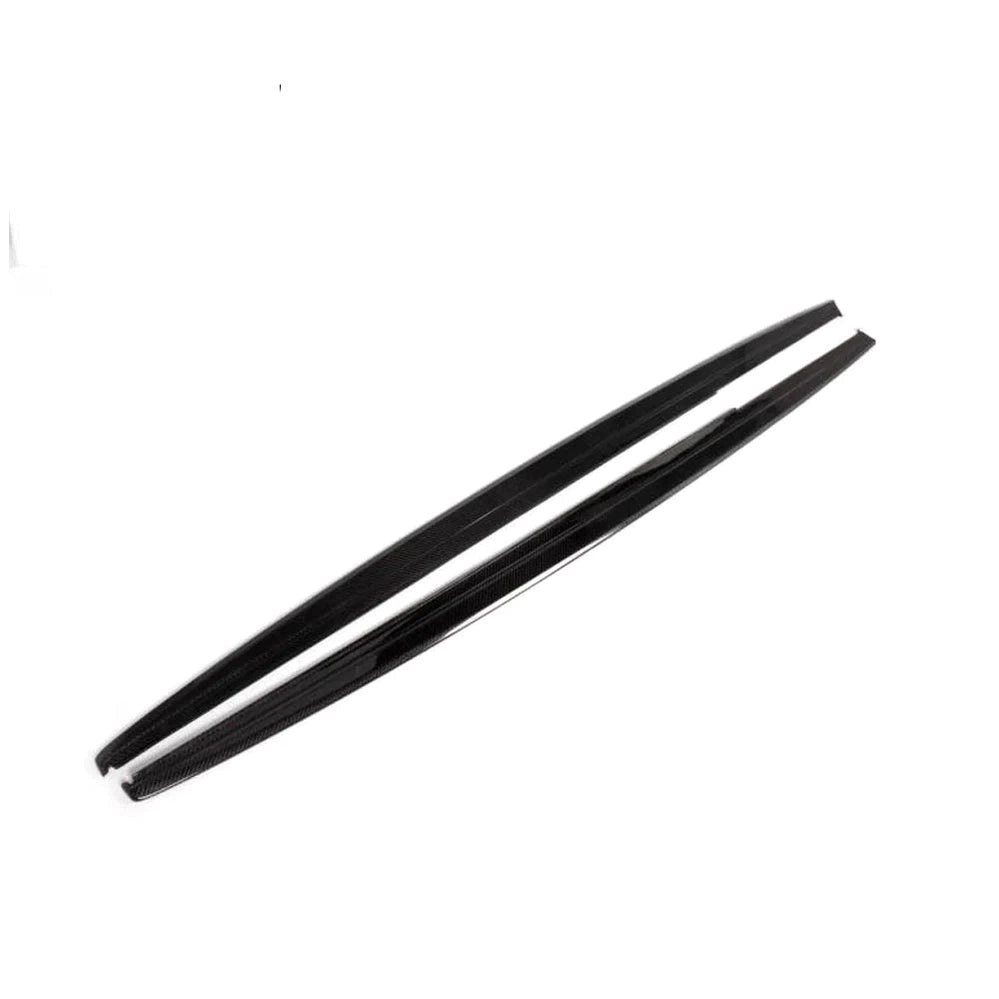 For BMW 3Series F30 320i 328i 335i M Sport Side Skirts Extension Lips Sedan 4-Door 2012 - 2017 Carbon Fiber
