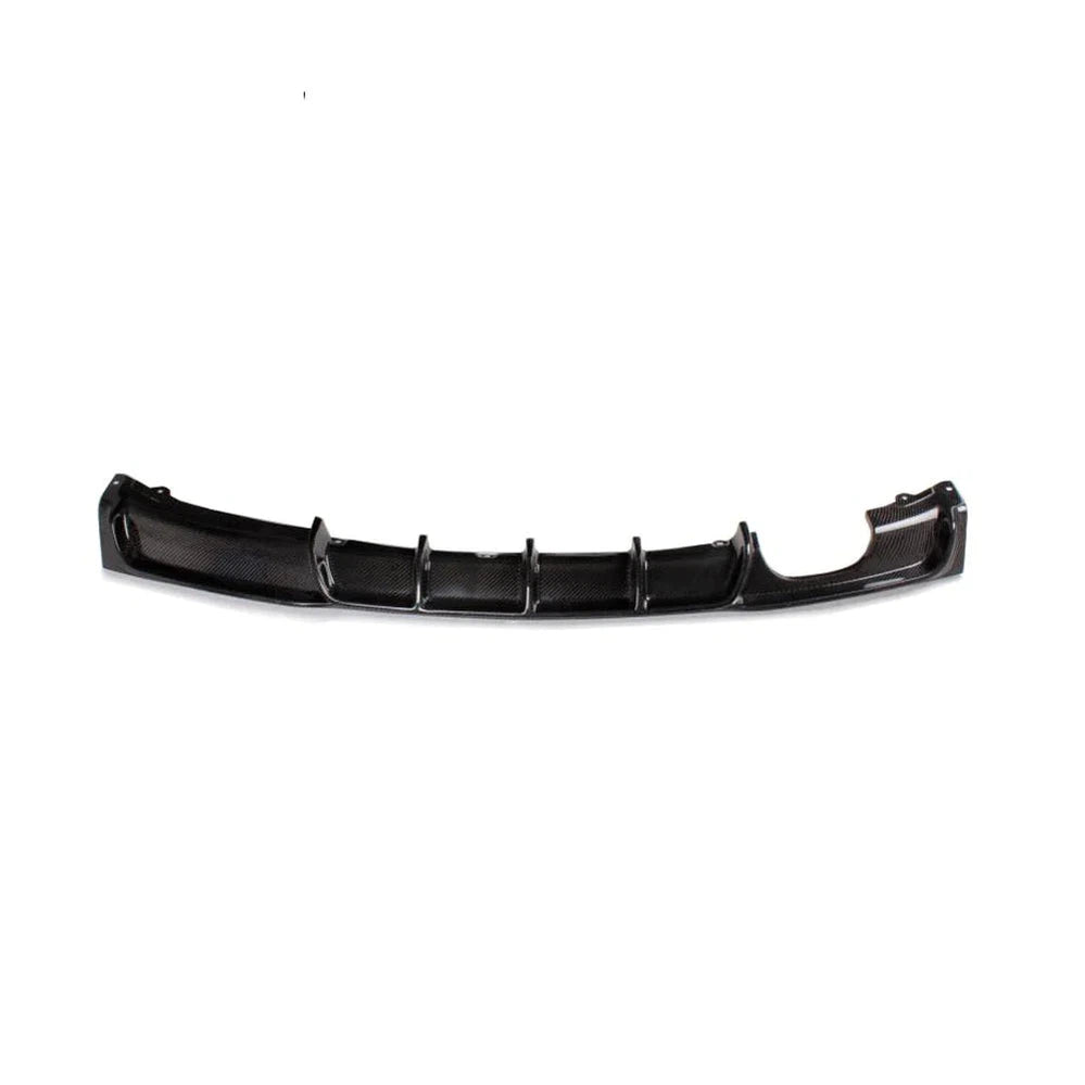 Carbon Firber / FRP Rear Bumper Guard Diffuser Lip Spoiler for BMW F30 M Sport 2012 - 2017 Single Exhaust Two Outlet