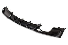 Carbon Firber / FRP Rear Bumper Guard Diffuser Lip Spoiler for BMW F30 M Sport 2012 - 2017 Single Exhaust Two Outlet