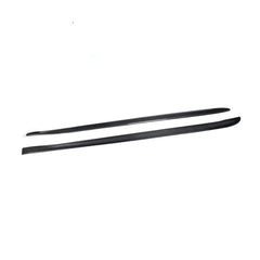 2PCs/Set Carbon Fiber Side Skirts Extension Door Upper Aprons for BMW 4 series F32 M Tech M Sport Bumper Only 2014-2017