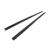 Side Skirts Extension Lip Apron for BMW 4Series F32 M Sport Sedan Coupe Convertible 2014 - 2017 Carbon Fiber