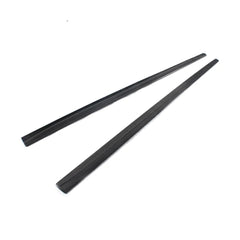 Side Skirts Extension Lip Apron for BMW 4Series F32 M Sport Sedan Coupe Convertible 2014 - 2017 Carbon Fiber