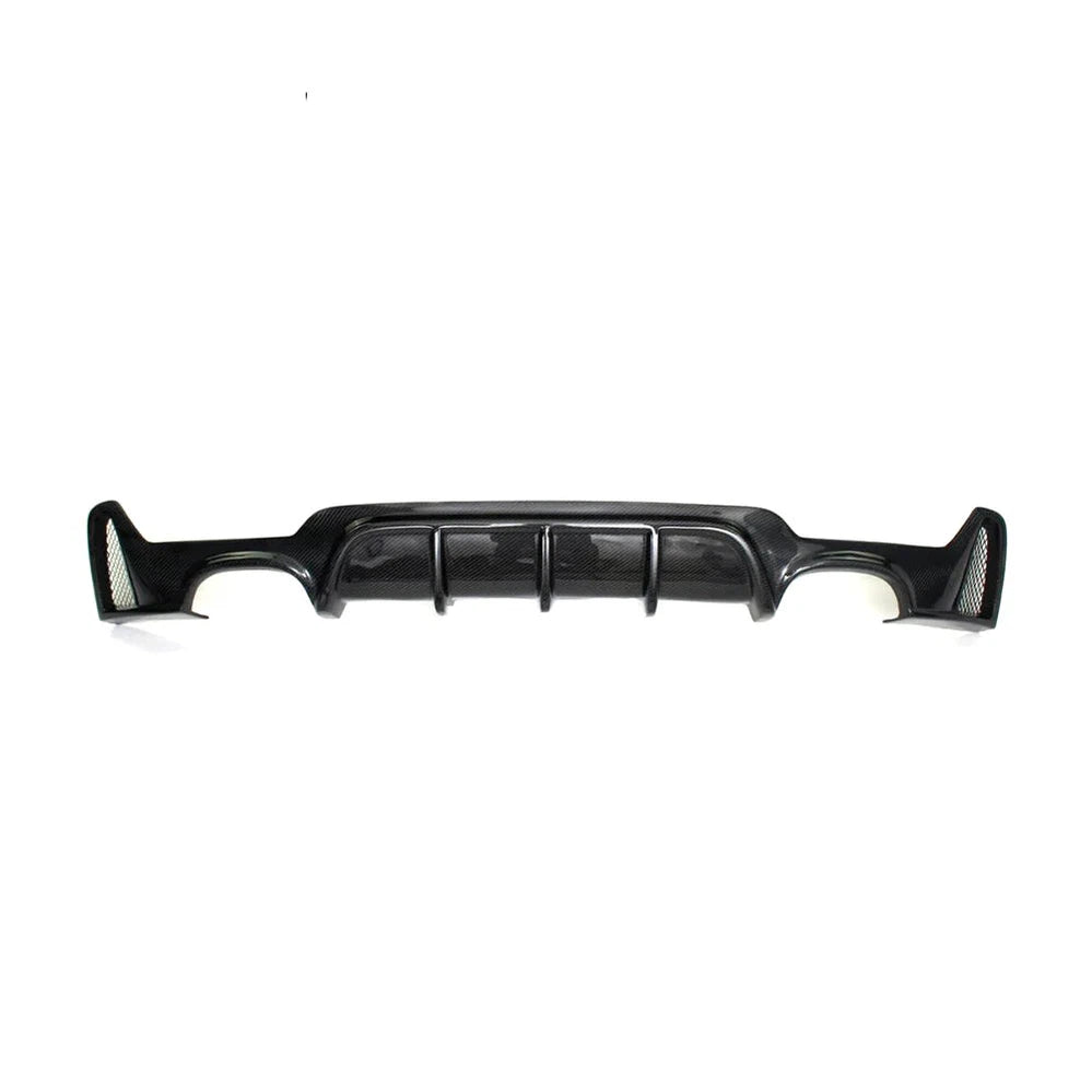 Carbon Fiber Rear Bumper Lip Diffuser Spoiler for BMW 4 Series F32 F33 F36 M Sport Sedan Gran Coupe Convertible 2014 - 2018