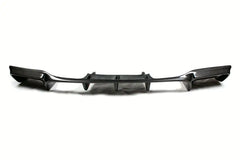 Carbon Fiber Rear Bumper Lip Diffuser Spoiler For BMW 3 Series 335i 328i 325i E92 M3 Bumper 2008-13 exhaust diffuser