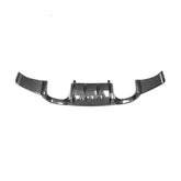 Carbon Fiber Black Auto Rear Bumper Guard Lip Diffuser Spoiler for BMW E92 M3 2008 - 2013 Add On Style