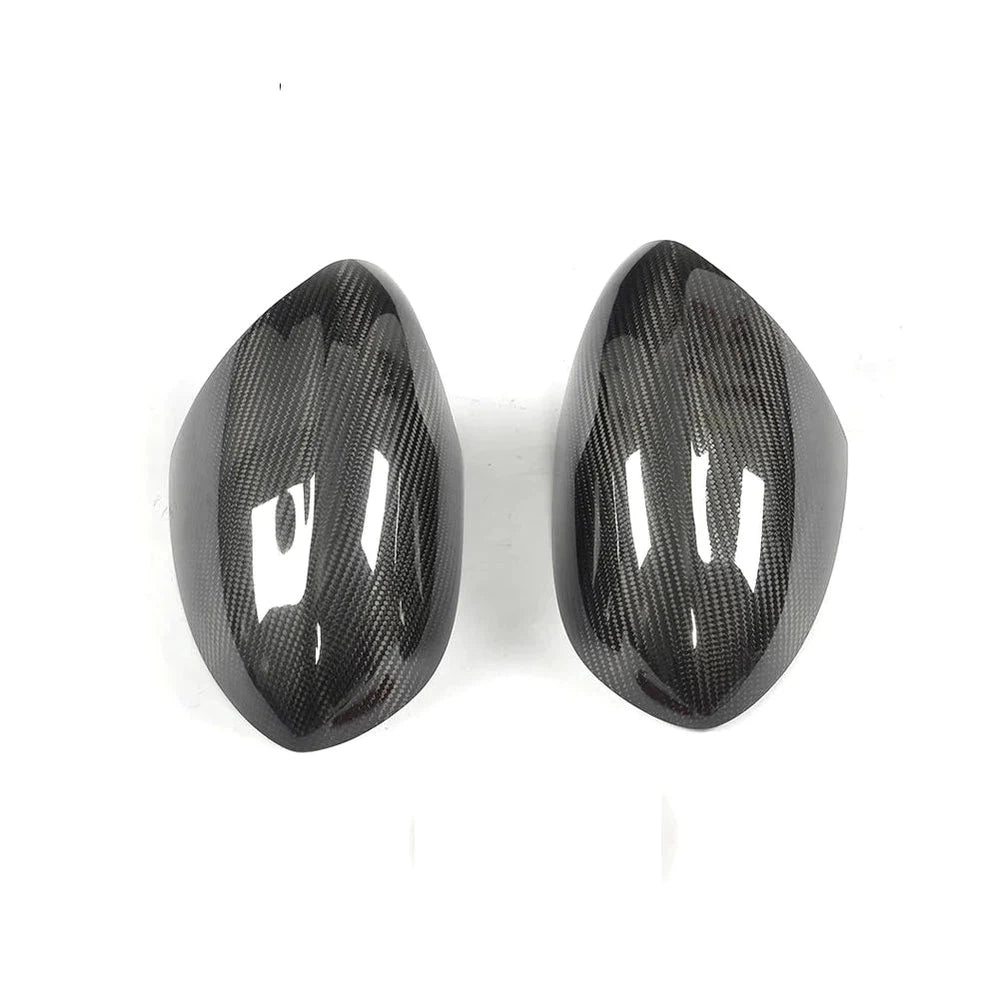 Add on Style Car Rear Review Mirror Cover Caps DRY Carbon Trims for BMW 3 Series E92 M3 Coupe 2008 - 2013
