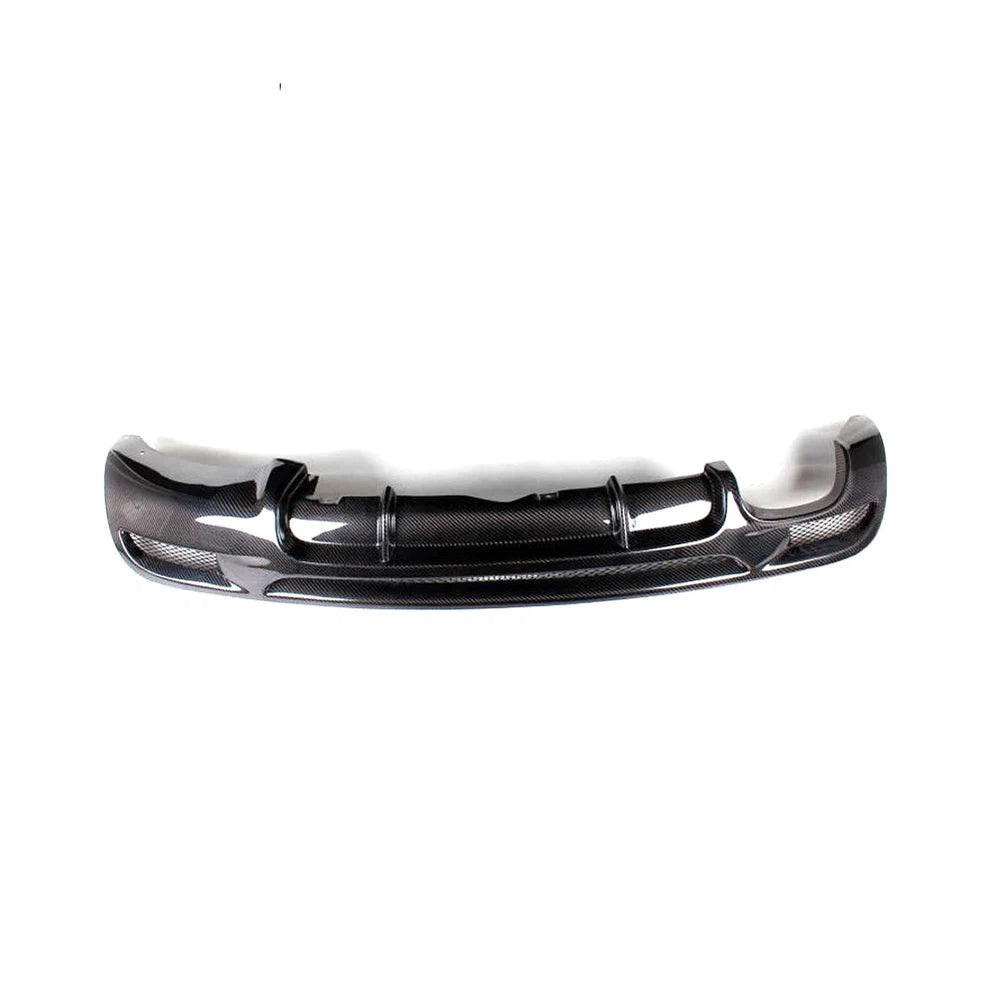 Rear Bumper Diffuser Lip Spoiler for BMW 1Series E82 E88 128i 135i M Sport 2008-2013 M Tech Coupe Convertible Carbon Fiber