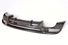 Rear Bumper Diffuser Lip Spoiler for BMW 1Series E82 E88 128i 135i M Sport 2008-2013 M Tech Coupe Convertible Carbon Fiber