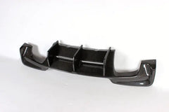 Rear Bumper Diffuser Lip Spoiler for BMW E82 1 Series 1M Coupe 2-Door 2011 2012 2013 Bumper Guard Carbon Fiber