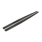 For BMW 1 Series E82 1M Coupe Sedan 2011 2012 2013 Side Skirts Extension Lip Body Kits Apron Car Racing Carbon Fiber