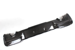 Car Rear Bumper Lip Diffuser Guard for BMW 1 Series F20 M Sport M135i Bumper Only 2011 - 2014 Carbon Fiber
