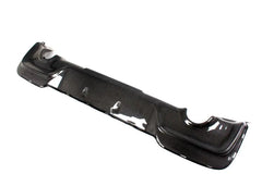 Car Rear Bumper Lip Diffuser Guard for BMW 1 Series F20 M Sport M135i Bumper Only 2011 - 2014 Carbon Fiber