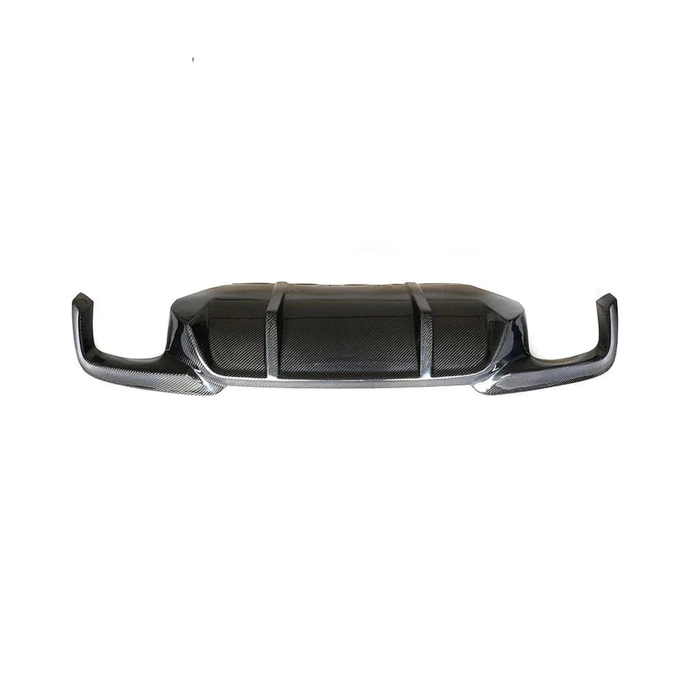 Carbon Fiber Car Rear Bumper Lip Diffuser Spoiler For BMW F10 M Sport Sedan 2012 - 2016 528i 530i 535i 550i