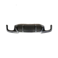 Carbon Fiber Car Rear Bumper Lip Diffuser Spoiler For BMW F10 M Sport Sedan 2012 - 2016 528i 530i 535i 550i