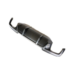 Carbon Fiber Car Rear Bumper Lip Diffuser Spoiler For BMW F10 M Sport Sedan 2012 - 2016 528i 530i 535i 550i