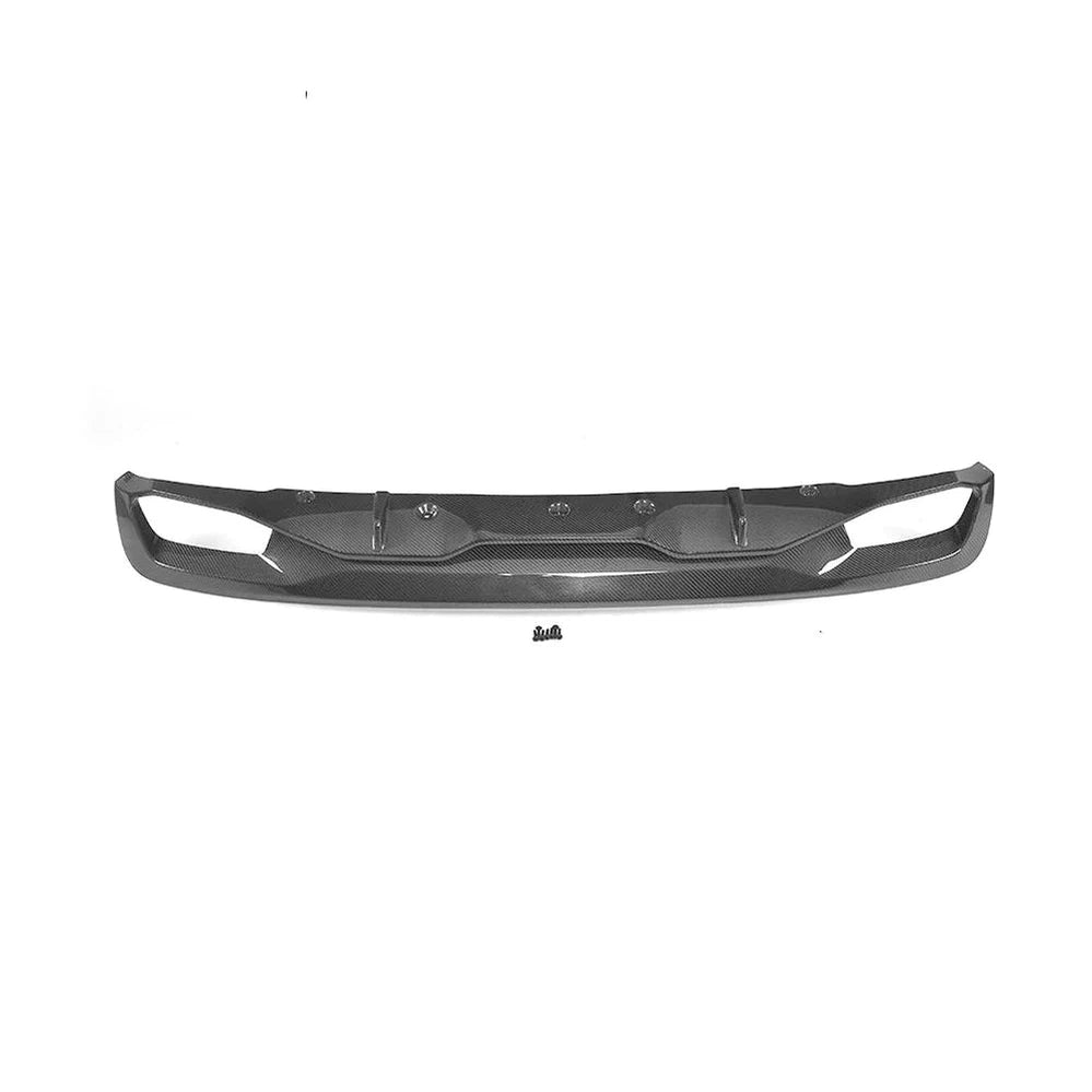 Carbon Fiber Rear Diffuser Lip Spoiler Bumper Guard for BMW BMW 5 Series G30 Standard Sedan 4 Door 530i 540i 2017 2018
