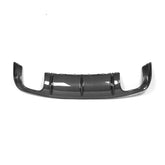 Rear Bumper Guard Lip Diffuser Spoiler for Audi A3 Sline S3 Sedan 4-Door 2013 2014 2015 2016 Carbon Fiber