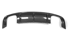 Rear Bumper Guard Lip Diffuser Spoiler for Audi A3 Sline S3 Sedan 4-Door 2013 2014 2015 2016 Carbon Fiber